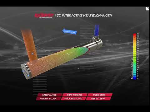 3D Image Exergy Heat Exchanger
